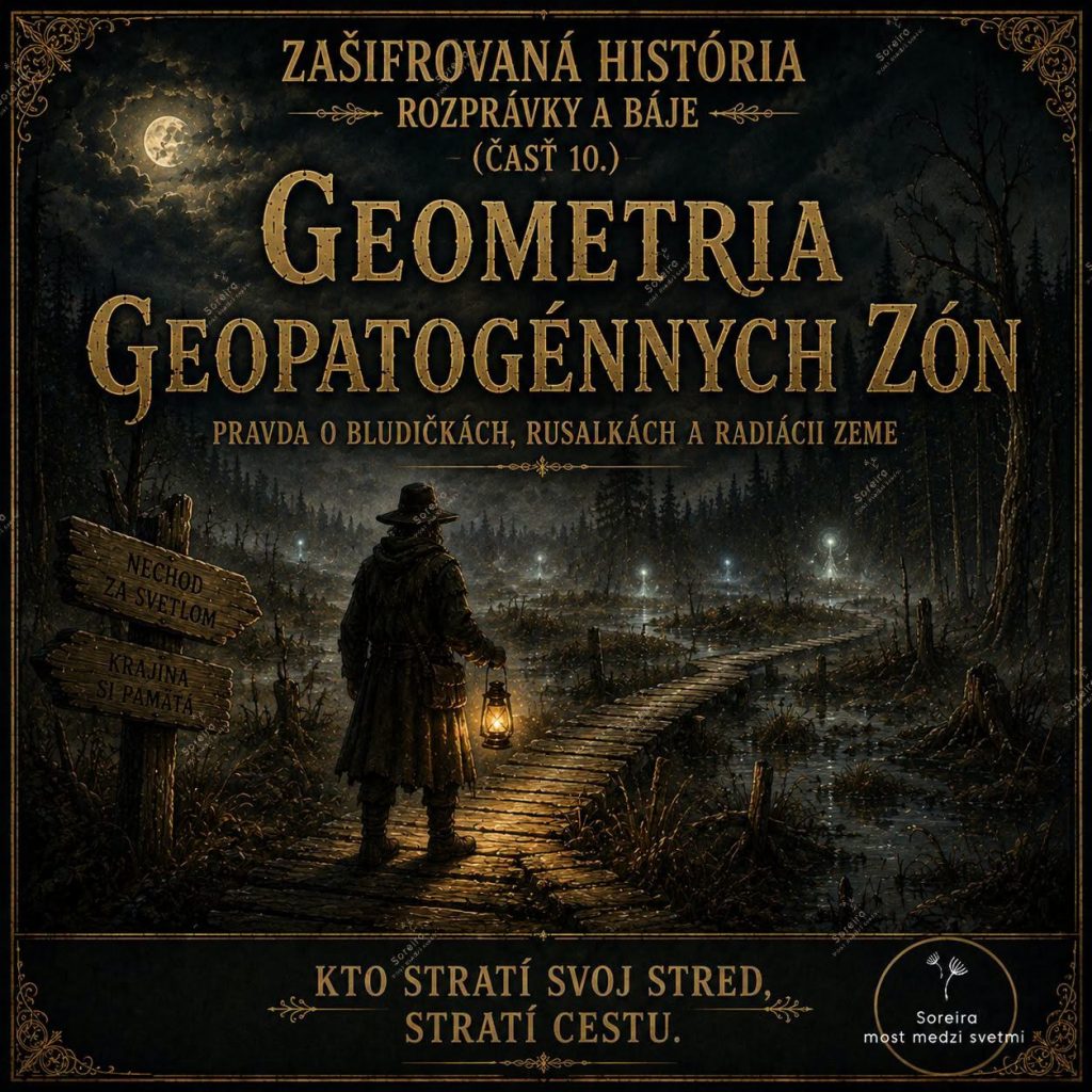 142/2026 (ČASŤ 10.) GEOMETRIA GEOPATOGÉNNYCH ZÓN – PRAVDA O BLUDIČKÁCH, RUSALKÁCH A RADIÁCII ZEME.