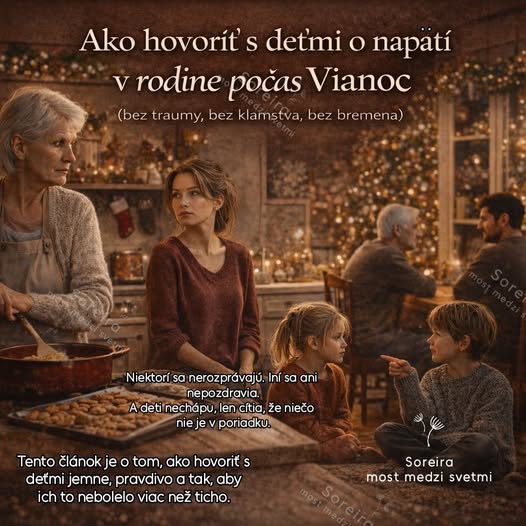 111/2025 AKO HOVORIŤ S DEŤMI O NAPÄTÍ V RODINE POČAS VIANOC.