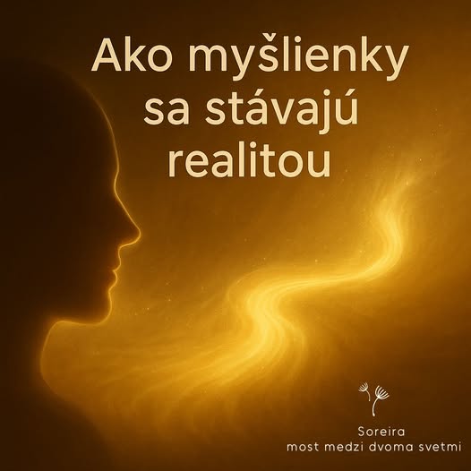 21. AKO SA MYŠLIENKA STÁVA REALITOU